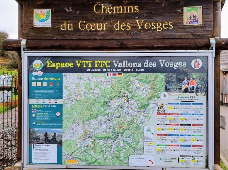 Gite Spa "La Foret Argentee" Proche Gerardmer Laveline-du-Houx Eksteriør bilde